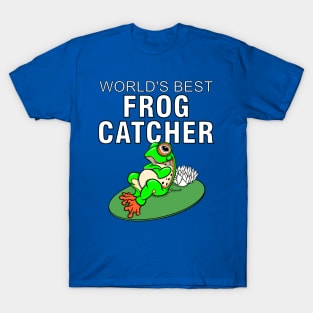 Funny Frog WORLD'S BEST FROG CATCHER Kids gift T-Shirt